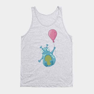 Monster with a balloon Tank Top